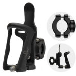 Water Bottle Holder for Bike | Bicycle | Scooter 360° Rotation with Handlebar Bracket & Rear View Mirror Mount