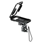 Fully Waterproof Handlebar Quick Release Mobile Phone Holder Mount for Bike | Scooter | Bicycle Ideal for Maps and GPS Navigation