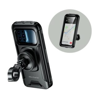 Waterproof Bike/Motorcycle Phone Mount with Vibration Damper (M18L-C1)