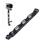 Aluminium Alloy Extension Arm Rod for GoPro(20 CM, Black)